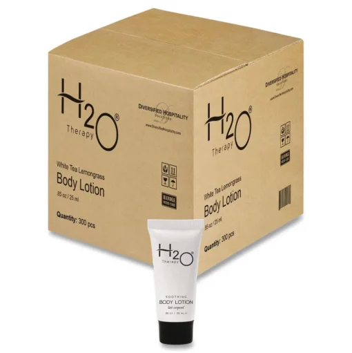 Diversified Hospitality Solutions H2O Therapy 0.85 oz Single-Use Body Lotion (300/Carton)