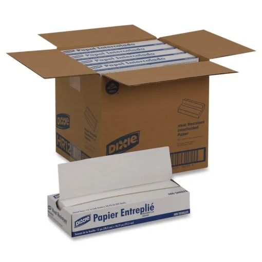 Dixie 12 in. x 10.75 in. Greaseproof Liftoff Pan Liner (1000/Carton)