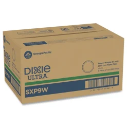 Dixie Ultra 8.5 in. Diameter Heavy-Weight Paper Plates (125/Pack, 4 Packs/Carton)
