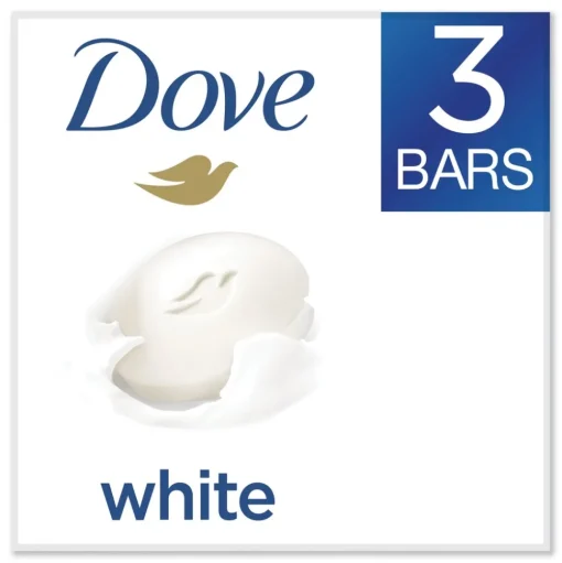Dove 3.17 oz. Beauty Bar - Light Scent, White (12/Carton)