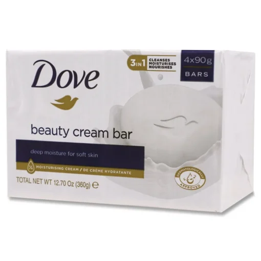 Dove 3.15 oz. Moisturizing Bar Soap - Pleasant Scent (48/Carton)