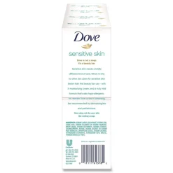 Dove 4.5 oz. Sensitive Skin Bath Bar - Unscented (72/Carton)