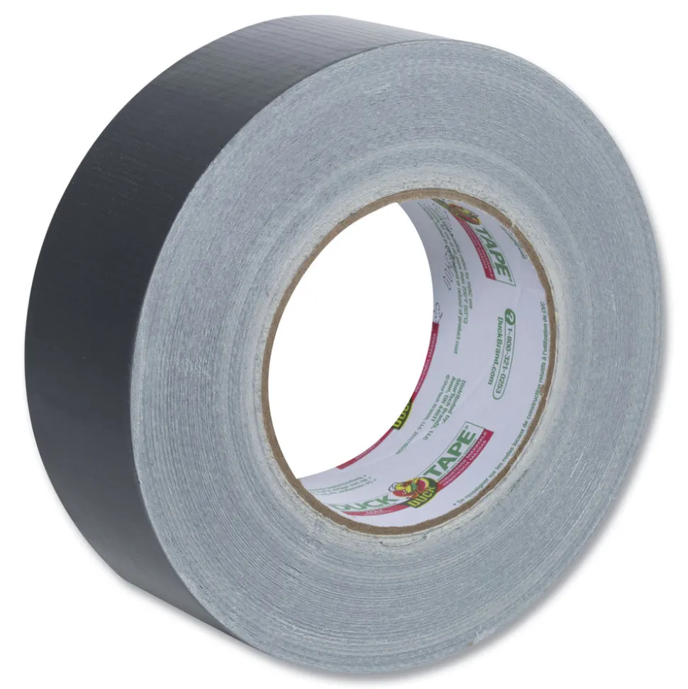 Duck 1.88 in. x 45 yards 3 in. Core Duct Tape - Gray (1-Roll)
