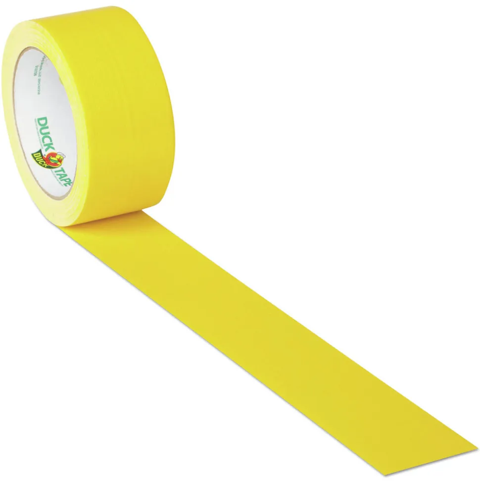 Duck 1.88 in. x 20 yards 3 in. Core Colored Duct Tape - Yellow (1-Roll)