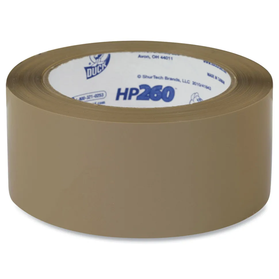Duck HP260 1.88 in. x 60 yards 3 in. Core Packaging Tape - Tan (1-Roll)