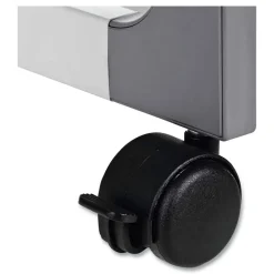 Durable 20.79 in. x 23.31 in. x 29.45 in. 6 Shelves Wood Flexible Multi-Functional Cart for Office Storage - Beech