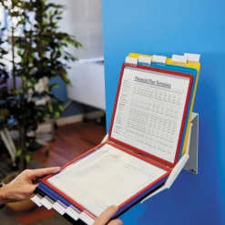 Durable 10 Panels VARIO Pro Legal Desktop Reference System - Assorted Borders and Panels