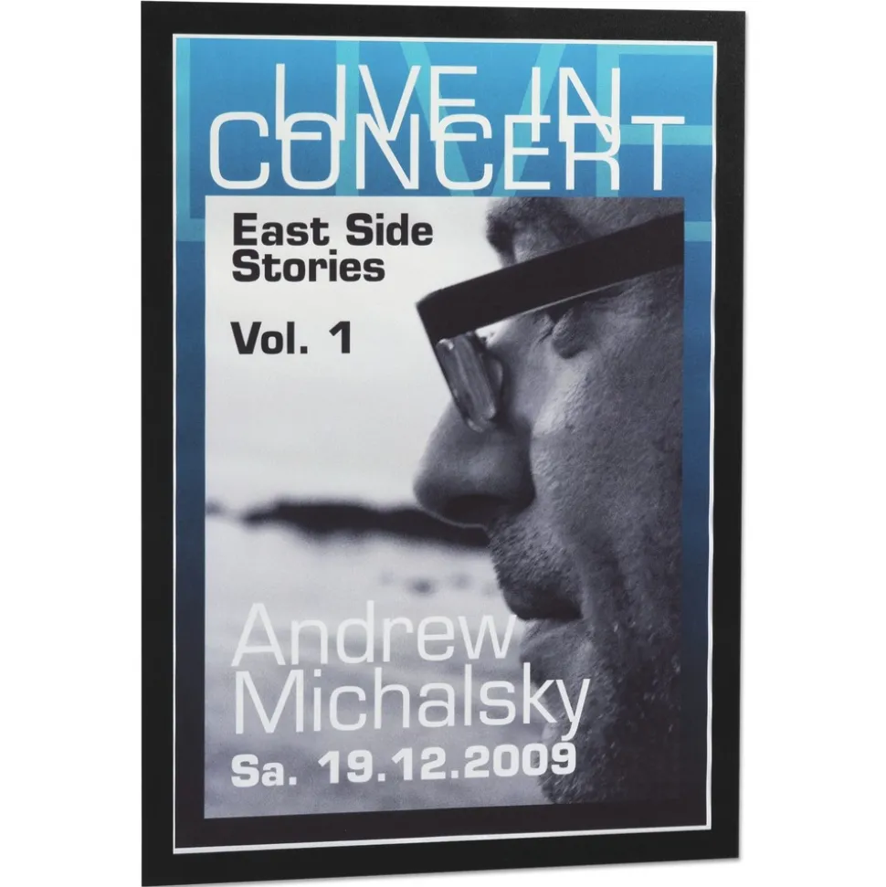 Durable DURAFRAME 11 in. x 17 in. Sign Holder - Black Frame (2/Pack)