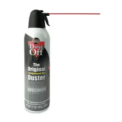 Dust-Off 17 oz. Can Disposable Compressed Air Duster (2/Pack)