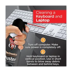 Dust-Off 17 oz. Can Disposable Compressed Air Duster (2/Pack)