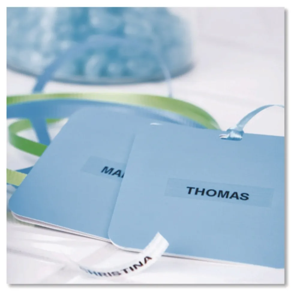 DYMO LetraTag 0.5 in. x 13 ft. Plastic Label Tape Cassette - Clear