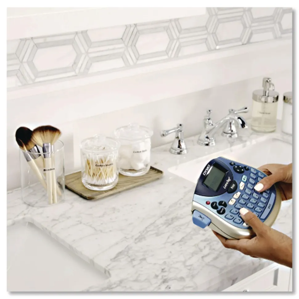 DYMO LetraTag 0.5 in. x 13 ft. Plastic Label Tape Cassette - Clear