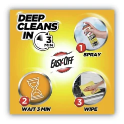 EASY-OFF 14.5 oz. Aerosol Spray Heavy Duty Foam Oven Cleaner - Fresh Scent (12/Carton)