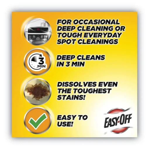 EASY-OFF 14.5 oz. Aerosol Spray Heavy Duty Foam Oven Cleaner - Fresh Scent (6/Carton)