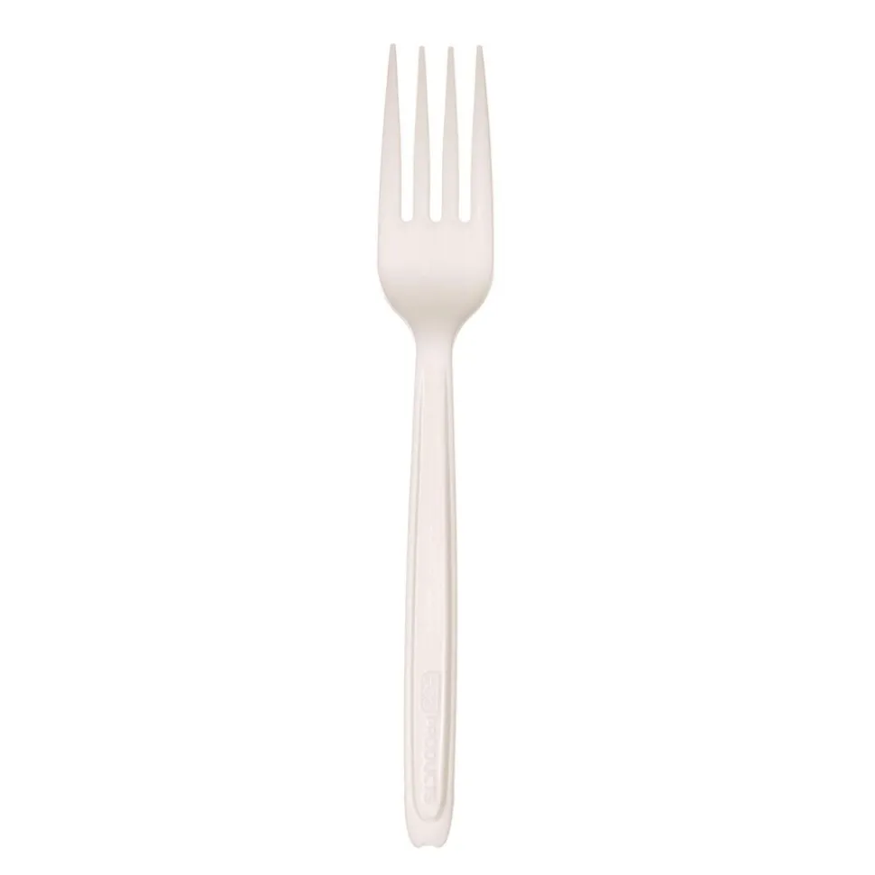 Eco-Products 6 in. Fork for Cutrelease Dispensing System - White (960-Piece/Carton)