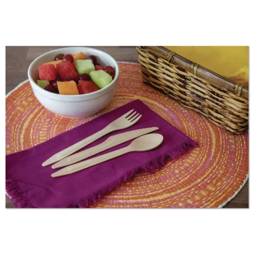Eco-Products Knife Wood Cutlery - Natural (500/Carton)
