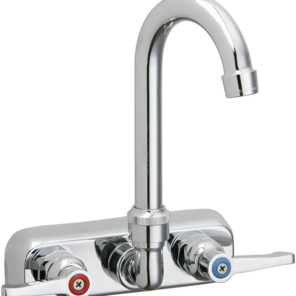 Elkay 16-3/4 in. x 15-1/2 in. x 13 in. Single Bowl Wall Hung Handwash Sink Kit - Stainless Steel