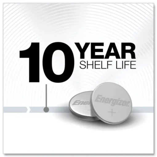 Energizer 3V Industrial Lithium CR2025 Coin Battery with Tear-Strip Packaging (100/Box)