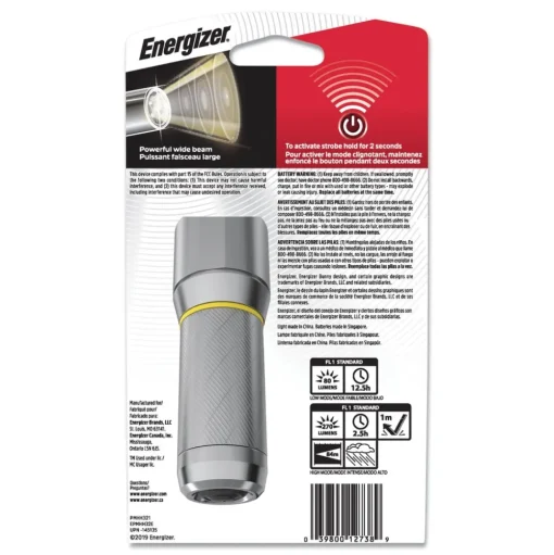 Energizer Vision HD with 3 AAA Batteries- Silver