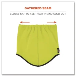 Ergodyne N-Ferno 6960 One Size Fits Most Fleece Neck Gaiter - Hi-Vis Lime