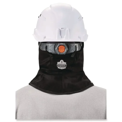 Ergodyne N-Ferno 6852 One Size Fits Most Cotton/Fleece 2-Layer Shoulder Winter Liner - Black
