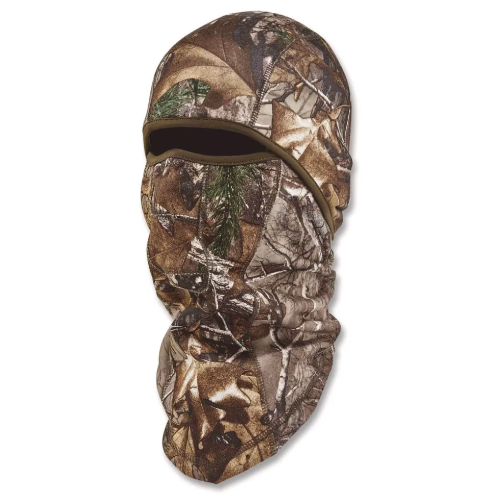 Ergodyne N-Ferno 6823 One Size Fits Most Fleece Hinged Balaclava Face Mask - Realtree Edge