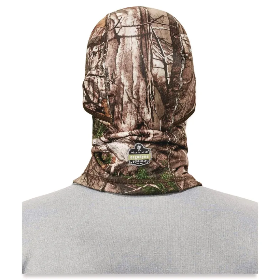 Ergodyne N-Ferno 6823 One Size Fits Most Fleece Hinged Balaclava Face Mask - Realtree Edge