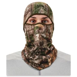 Ergodyne N-Ferno 6823 One Size Fits Most Fleece Hinged Balaclava Face Mask - Realtree Edge