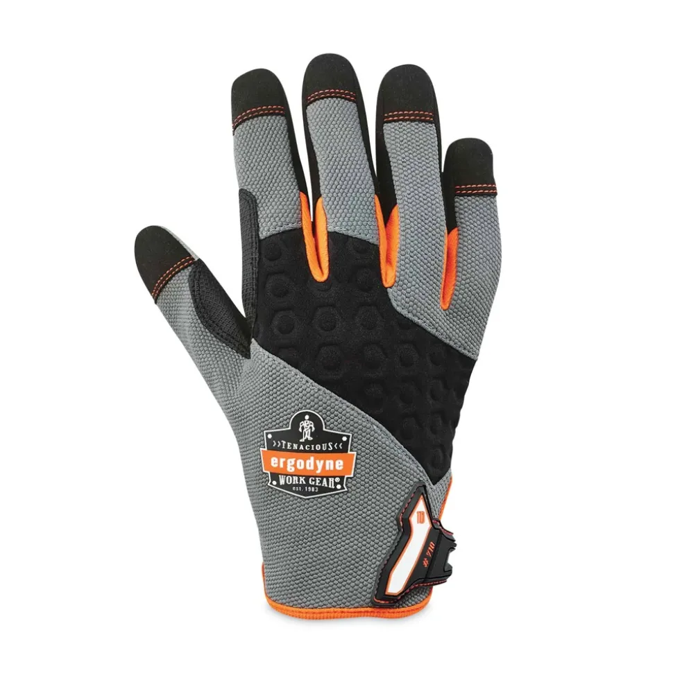 Ergodyne ProFlex 710 9 in. Long Heavy-Duty Mechanics Gloves - XX-Large Gray (1-Pair)
