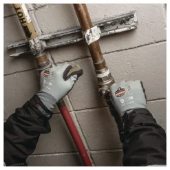 Ergodyne ProFlex 7501 Coated Waterproof Winter Gloves - 2X-Large Gray (1-Pair)