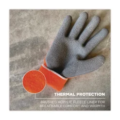 Ergodyne ProFlex 7401 Coated Lightweight Winter Gloves - Large Orange (1-Pair)