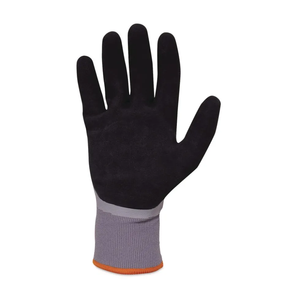 Ergodyne ProFlex 7501 Coated Waterproof Winter Gloves - Large Gray (1-Pair)