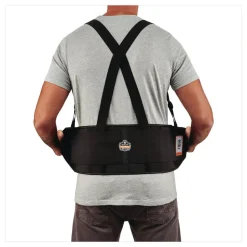 Ergodyne Proflex 1650 Economy Elastic Back Support (2x-Large/ Black)