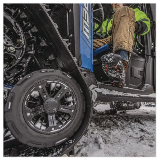 Ergodyne Trex 6300 One Piece Slip-on Ice Cleats - X-Large Black (1-Pair)