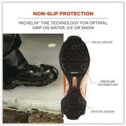 Ergodyne Trex 6325 Spikeless Traction Devices - X-Large Black (1-Pair)