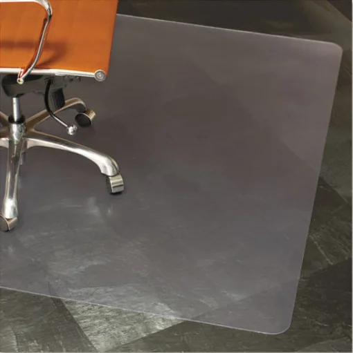 ES Robbins 36 x 48 Natural Origins Chair Mat for Hard Floors - Clear