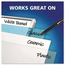 EXPO Wet Erase Markers Fine; Ultra Fine Tip Assorted Colors 36/Box