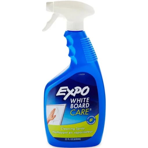 EXPO White Board CARE Dry Erase Surface Cleaner, 22 oz Spray Bottle, 12/Carton