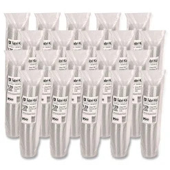 Fabri-Kal 000000000009505084 3.25 oz to 5.5 oz Plastic Portion Cup Lids - Clear (2500/Carton)