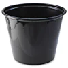 Fabri-Kal 5.5 oz. Plastic Portion Cups - Black (2500/Carton)