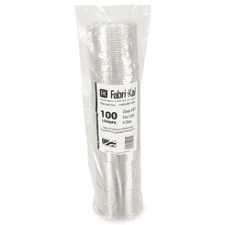 Fabri-Kal Greenware X-Slot Plastic Cold Drink Lids, Fits 12 oz to 20 oz Cold Cup - Clear (1000/Carton)