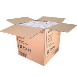 Fabri-Kal Kal-Clear/Nexclear Flat Lid with No Slot Plastic Drink Cup Lids Fits 9 oz. to 10 oz. Cold Cups - Clear (2500/Carton)
