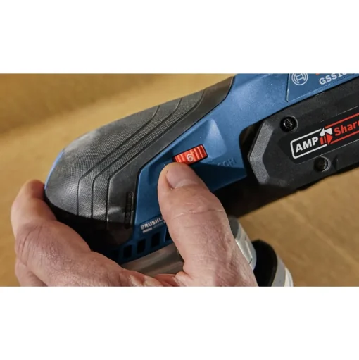 Factory Reconditioned Bosch 18V Brushless Lithium-Ion Cordless Sheet Orbital Finishing Sander (Tool Only)