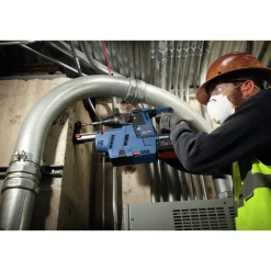 Factory Reconditioned Bosch Bulldog 18V Brushless Lithium-Ion 1 in. Cordless SDS-Plus Rotary Hammer Kit with 2 Batteries (8 Ah)