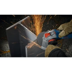 Factory Reconditioned Bosch 120V 13 Amp 6 in. Corded X-LOCK Angle Grinder