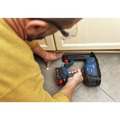 Factory Reconditioned Bosch 18V Lithium-Ion Brushless Cordless 18-Gauge Brad Nailer Kit (2 Ah)