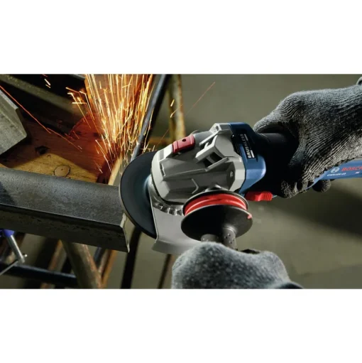 Factory Reconditioned Bosch 18V Lithium-Ion Brushless 4-1/2 - 5 in. Cordless Angle Grinder with Slide Switch (Tool Only)
