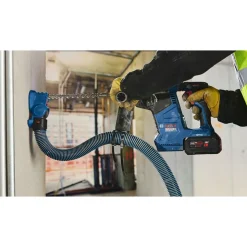 Factory Reconditioned Bosch 18V Lithium-Ion Brushless Connected 1 in. Cordless SDS-Plus Bulldog Rotary Hammer with 2 Batteries (8 Ah)
