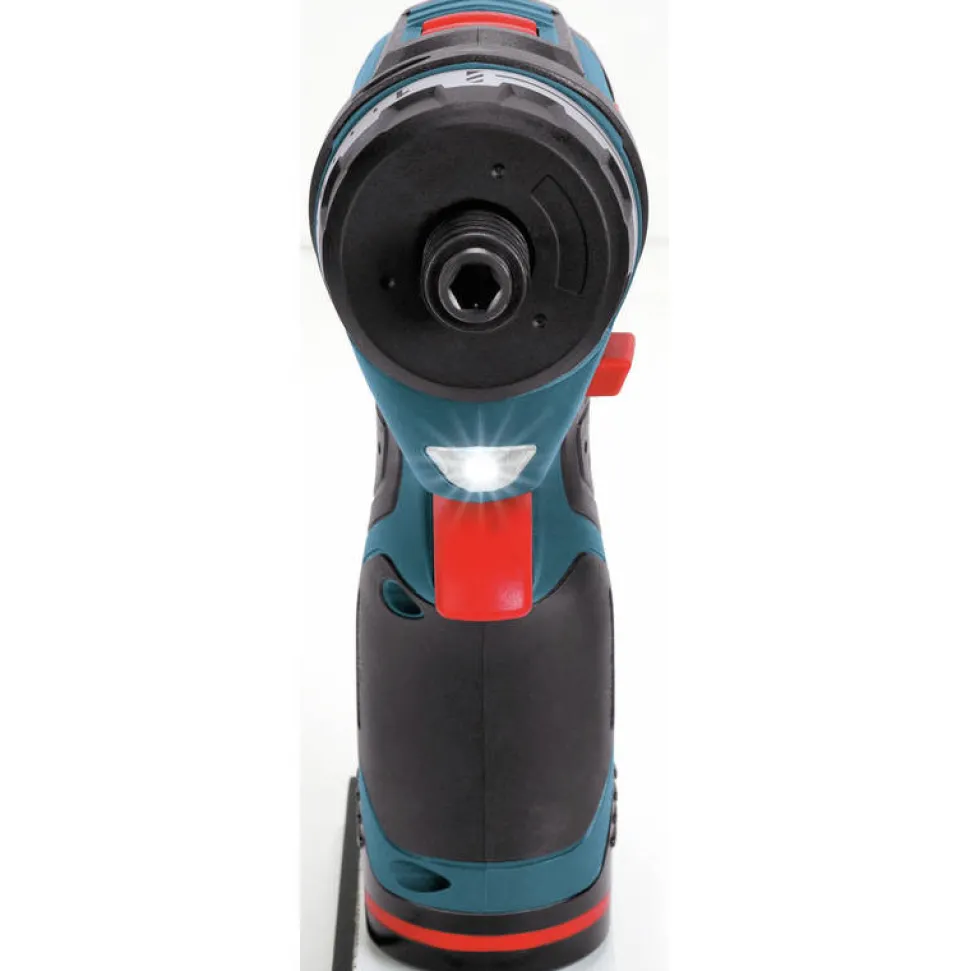 Factory Reconditioned Bosch 12V MAX Lithium-Ion 2-Speed 1/4 in. Cordless Pocket Driver Kit (2 Ah)