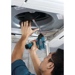 Factory Reconditioned Bosch 12V MAX Lithium-Ion EC Brushless 1/4 in. Cordless Hex Impact Driver Kit (2 Ah)